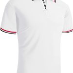 V VALANCH Golf Polo Shirts for Men Short Sleeve Moisture Wicking Summer Casual Collared Shirts Tennis Polo